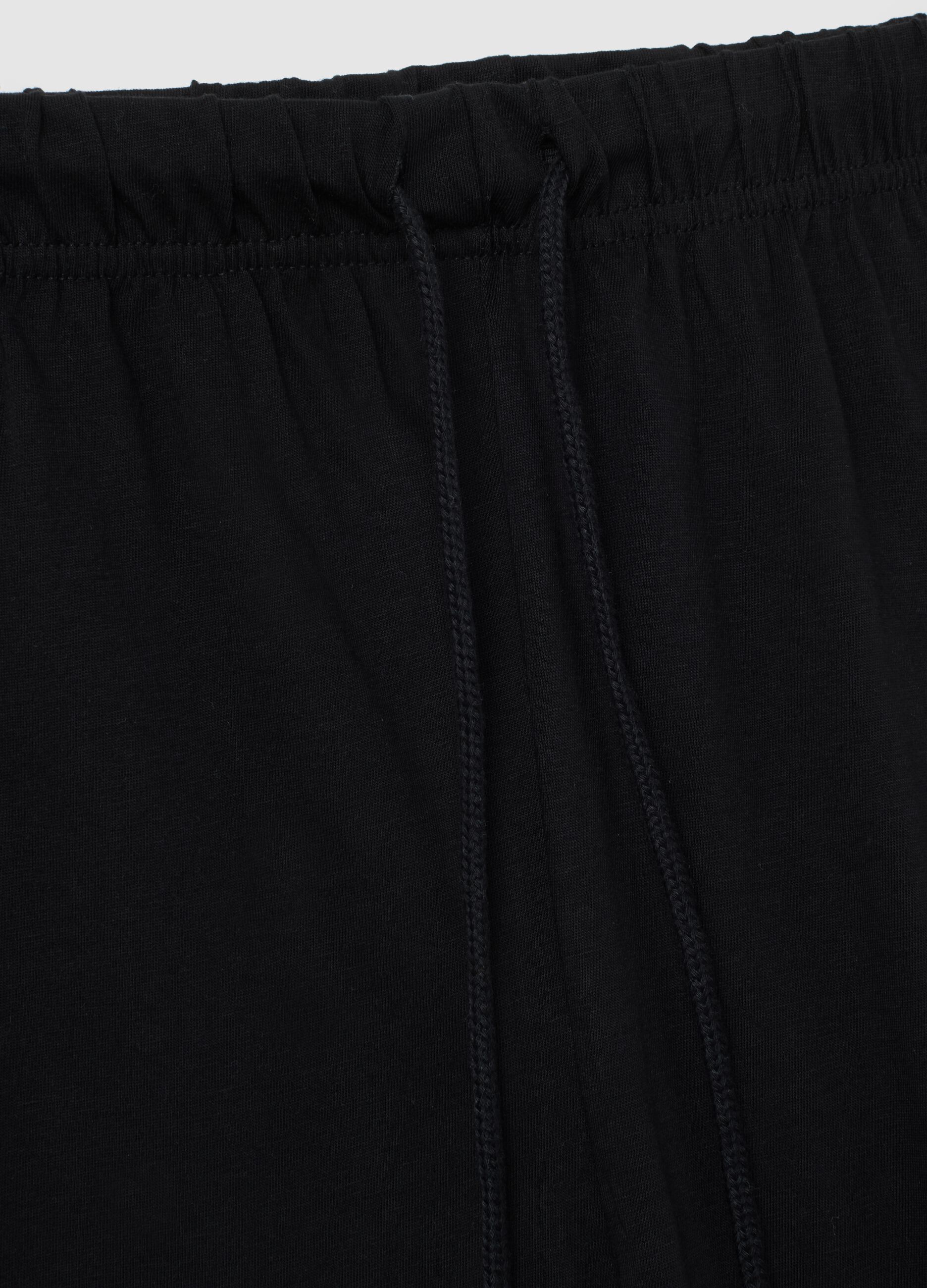 Regular fit multicolour cotton blend pyjamas