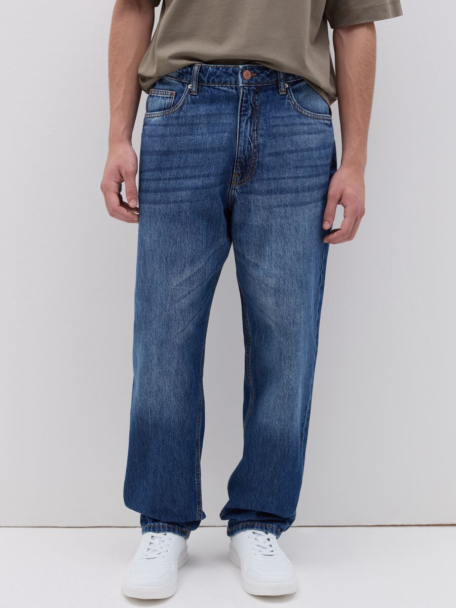 Jeans baggy fit cinque tasche_2