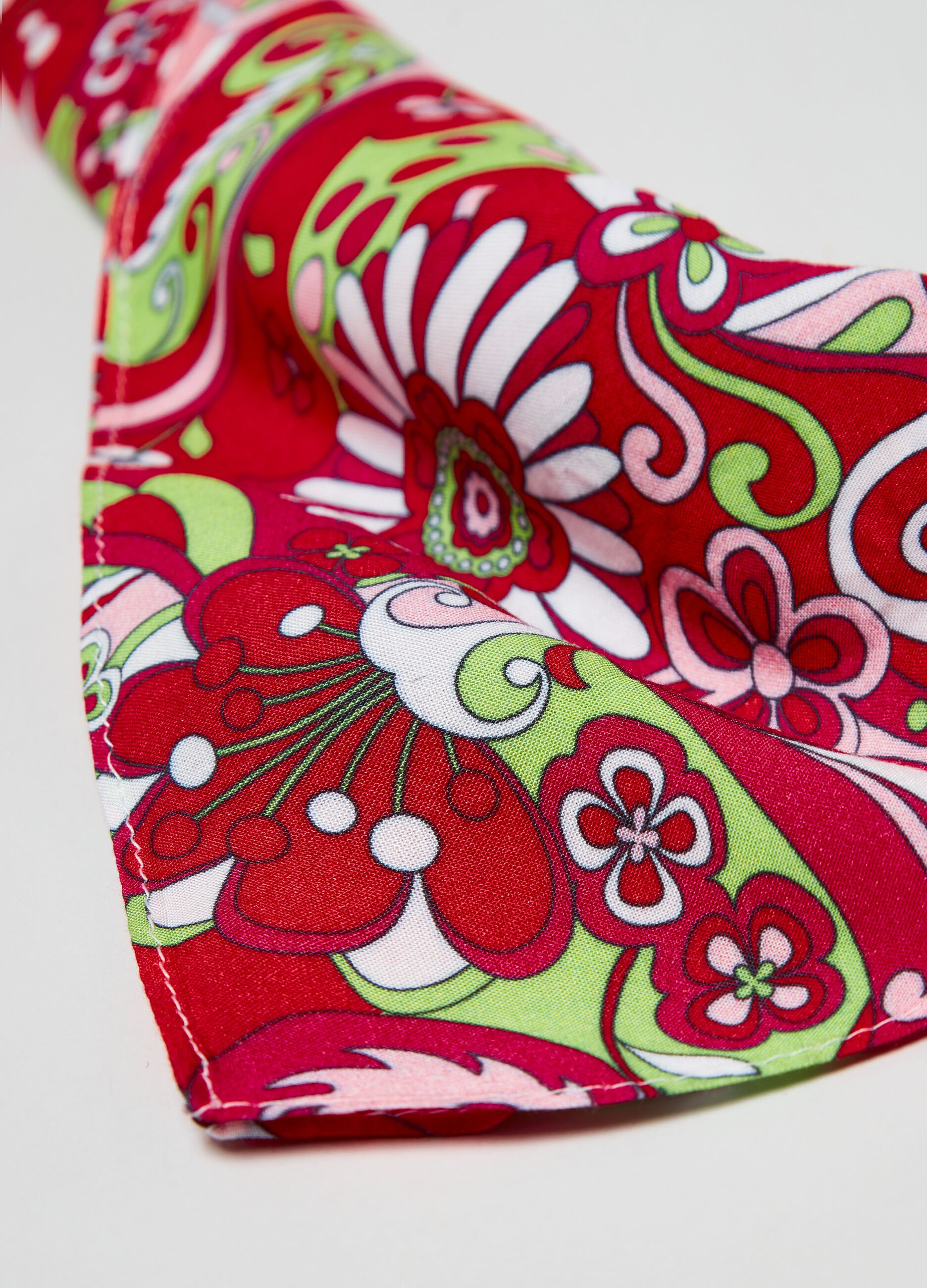 Bandana con fantasia floreale_2