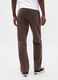 Straight Brown Denim Trousers_2