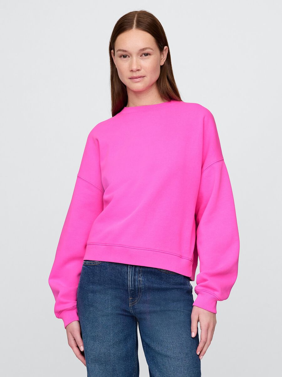 Pink Crewneck Sweatshirt_0