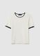 White regular fit T-shirt_4