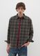 Oversized check pure cotton shirt_1