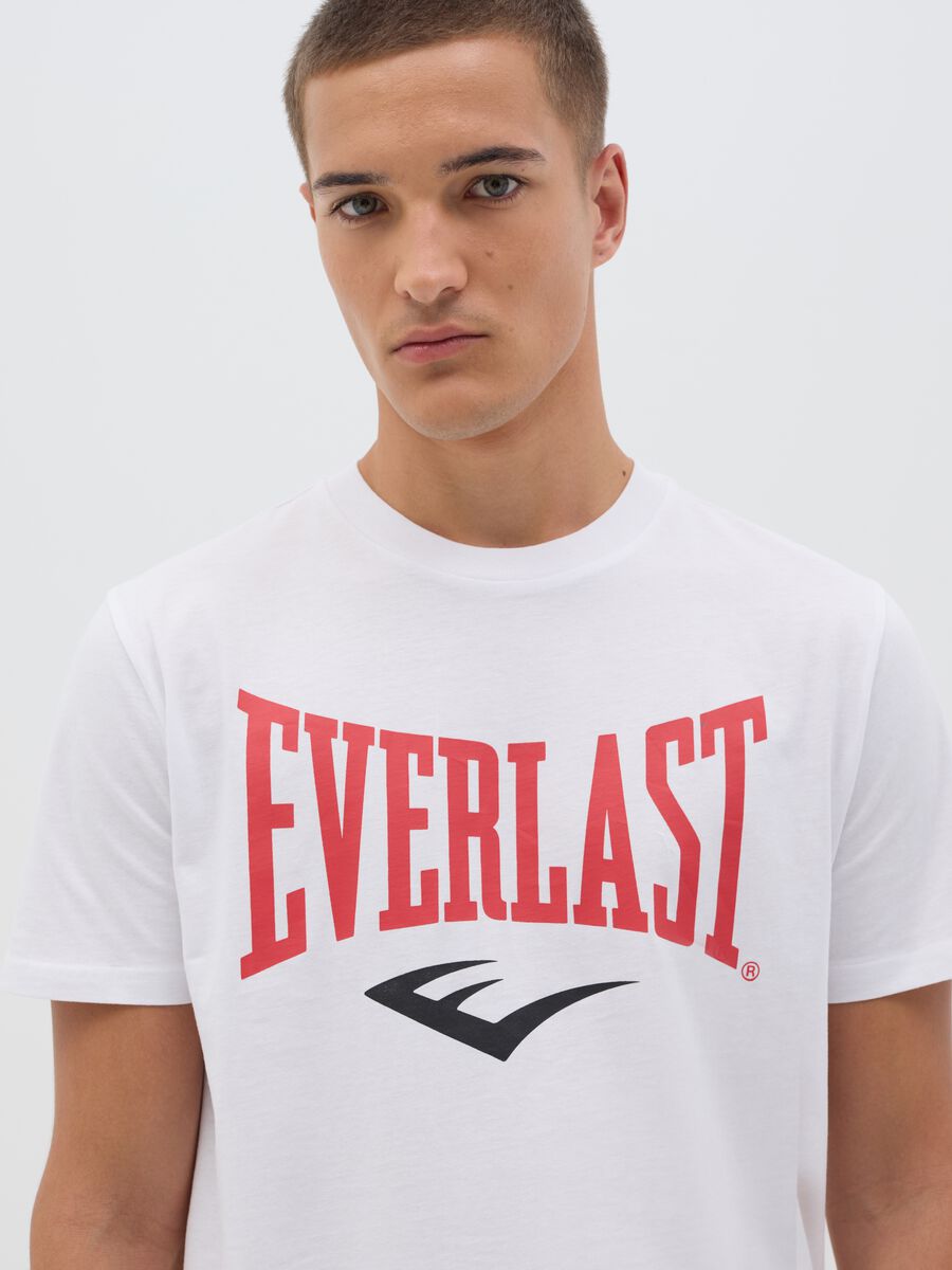 Everlast White T-shirt in Pure Cotton_3