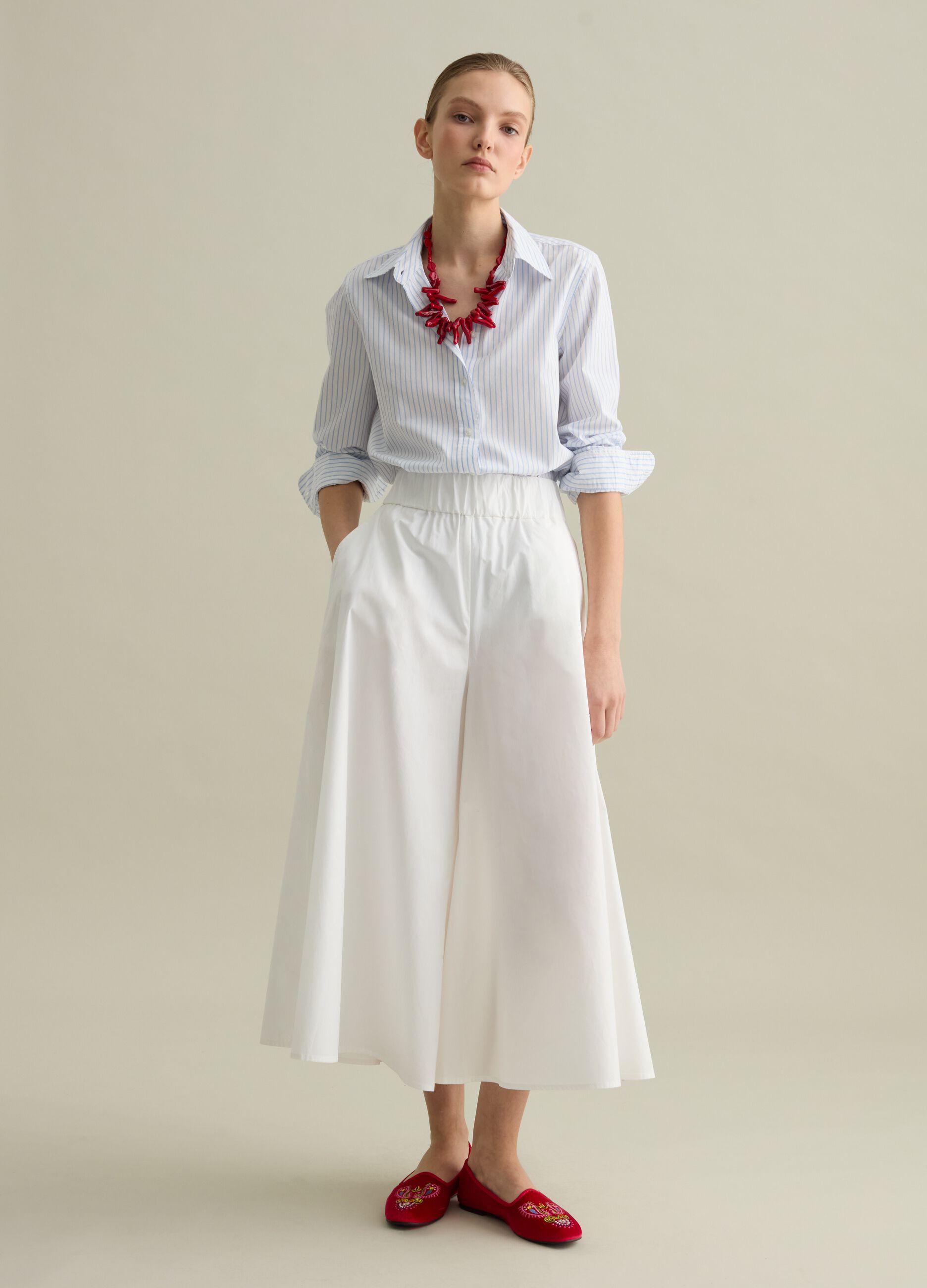 Culottes in cotton