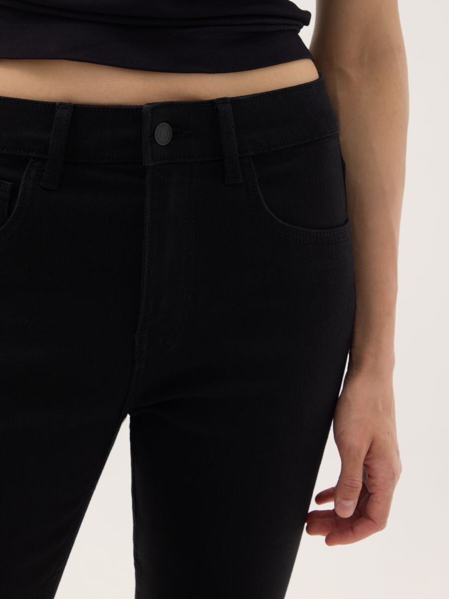 Jeans in denim nero slim fit_3