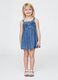 Denim Dress with Bow Detail_0