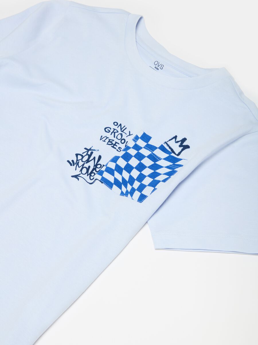 Organic cotton pyjamas with print_2
