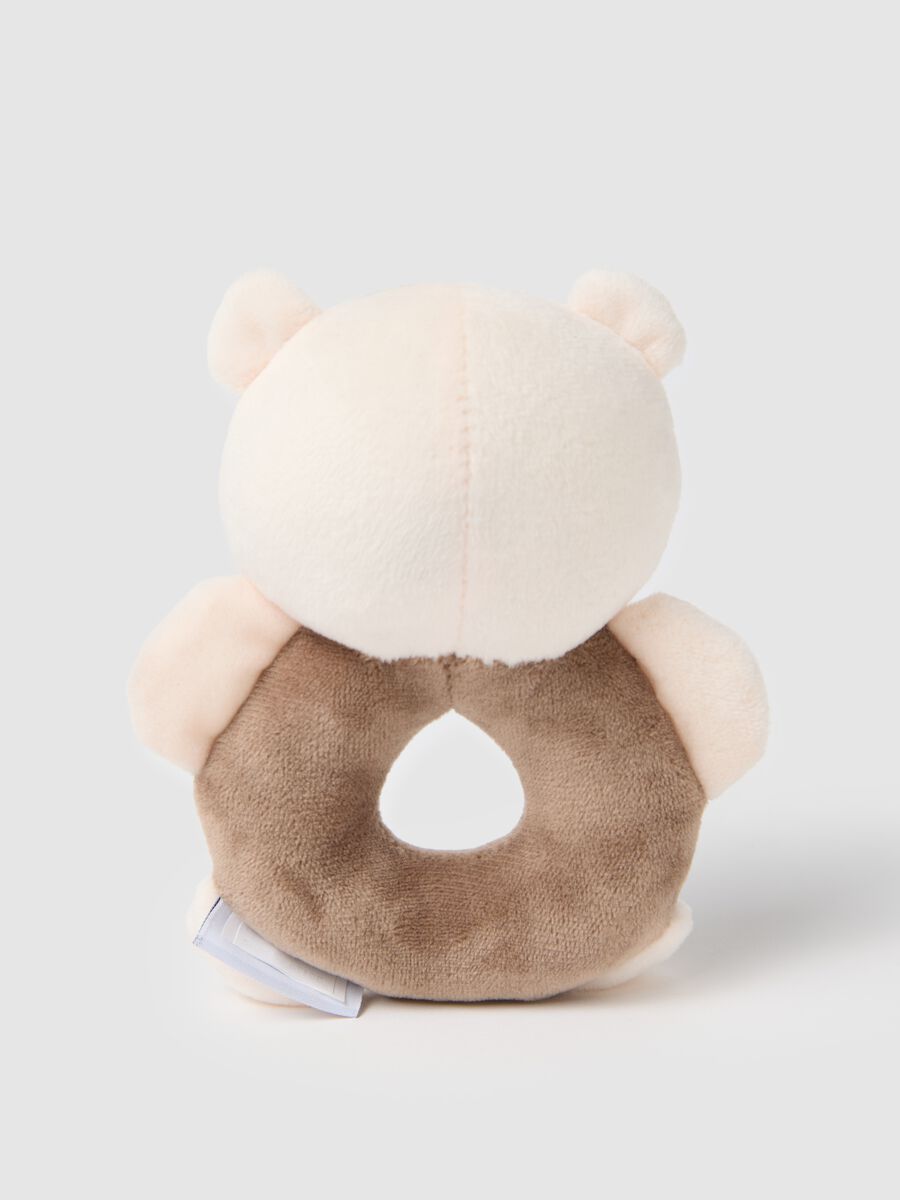 Tiger-shaped Velour Rattle_1