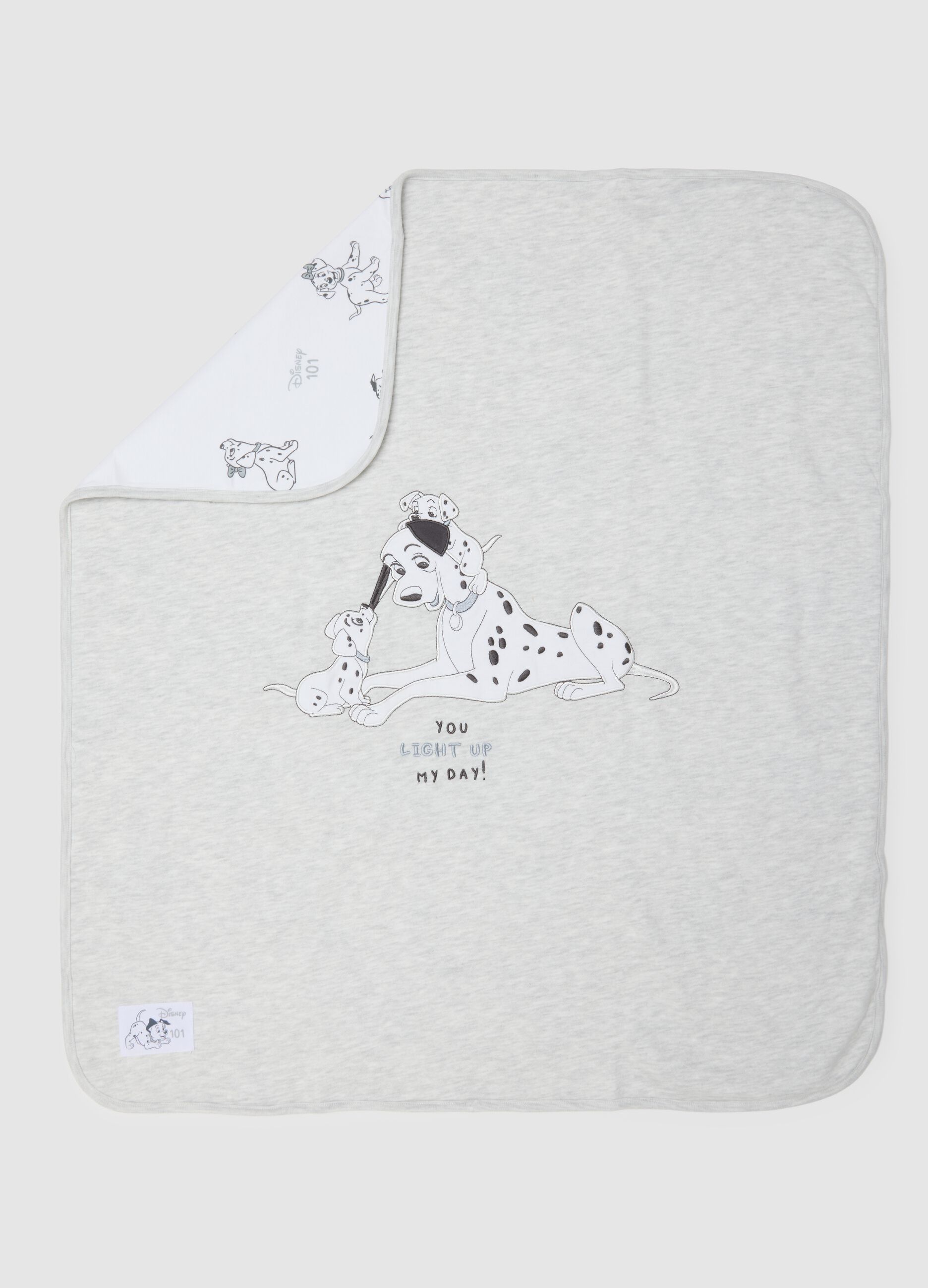 Multicolour baby cover in pure cotton with prints