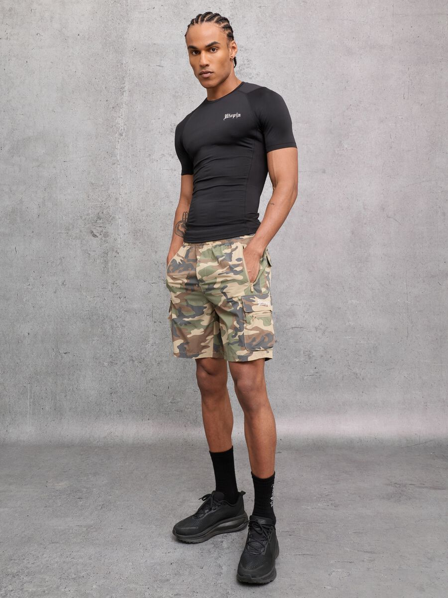 Technical Cargo Shorts Camo_5