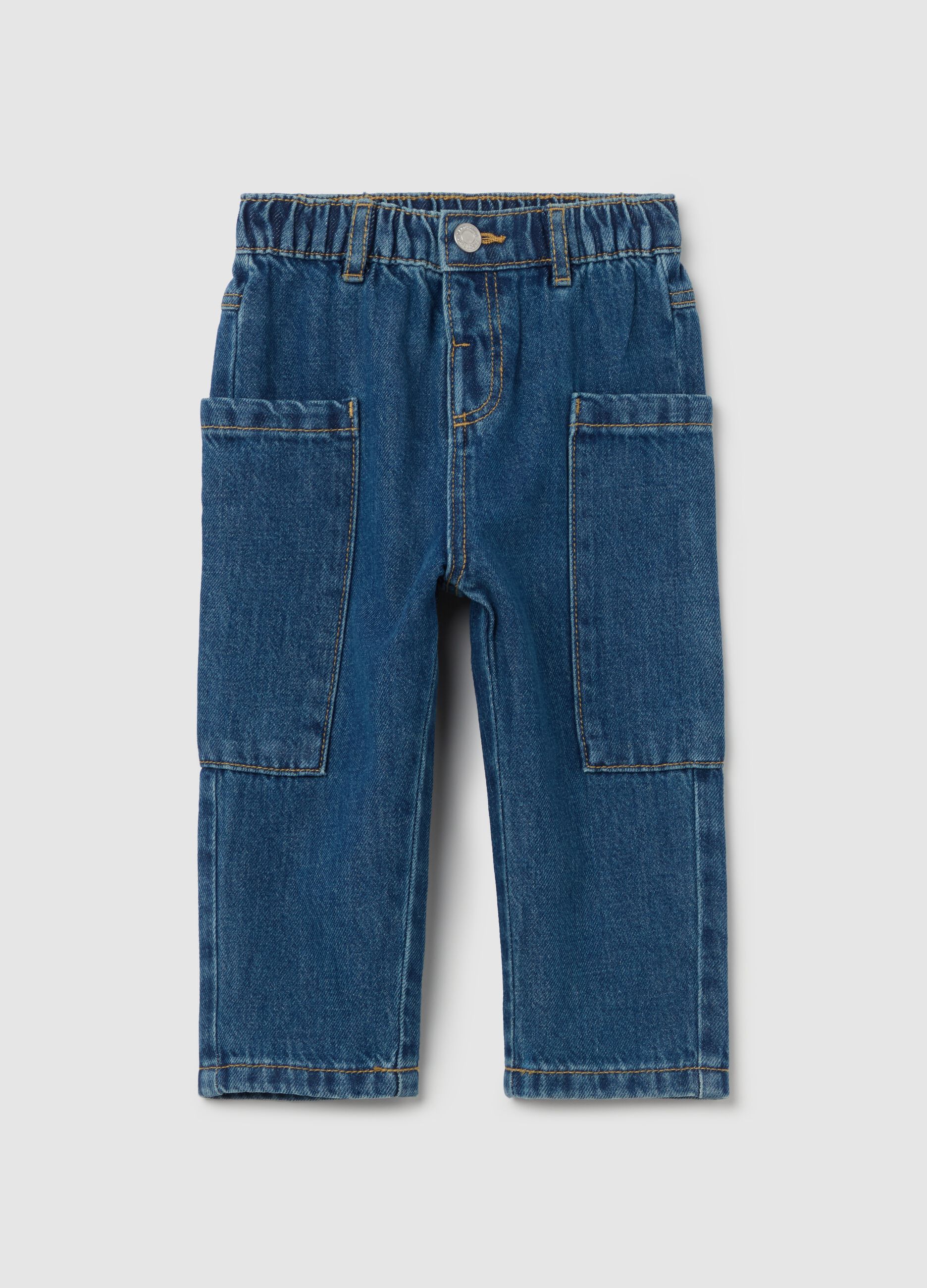 Jeans worker in cotone