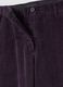 Purple pure cotton corduroy trousers, regular fit_1