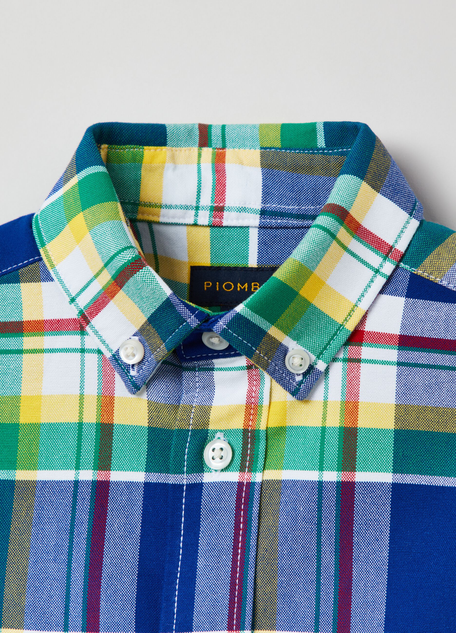 Camicia con fantasia tartan_2