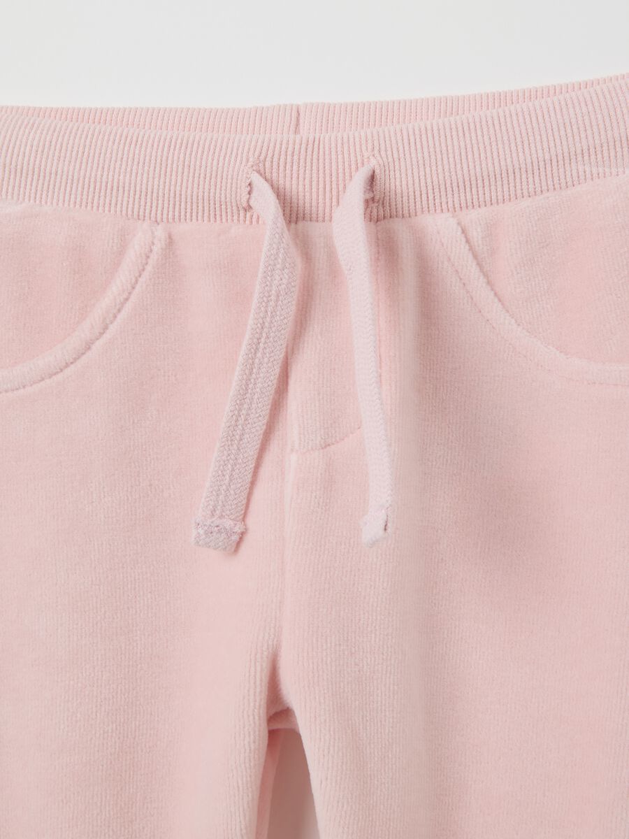 Pink Cotton Blend Baby Girl Set_2
