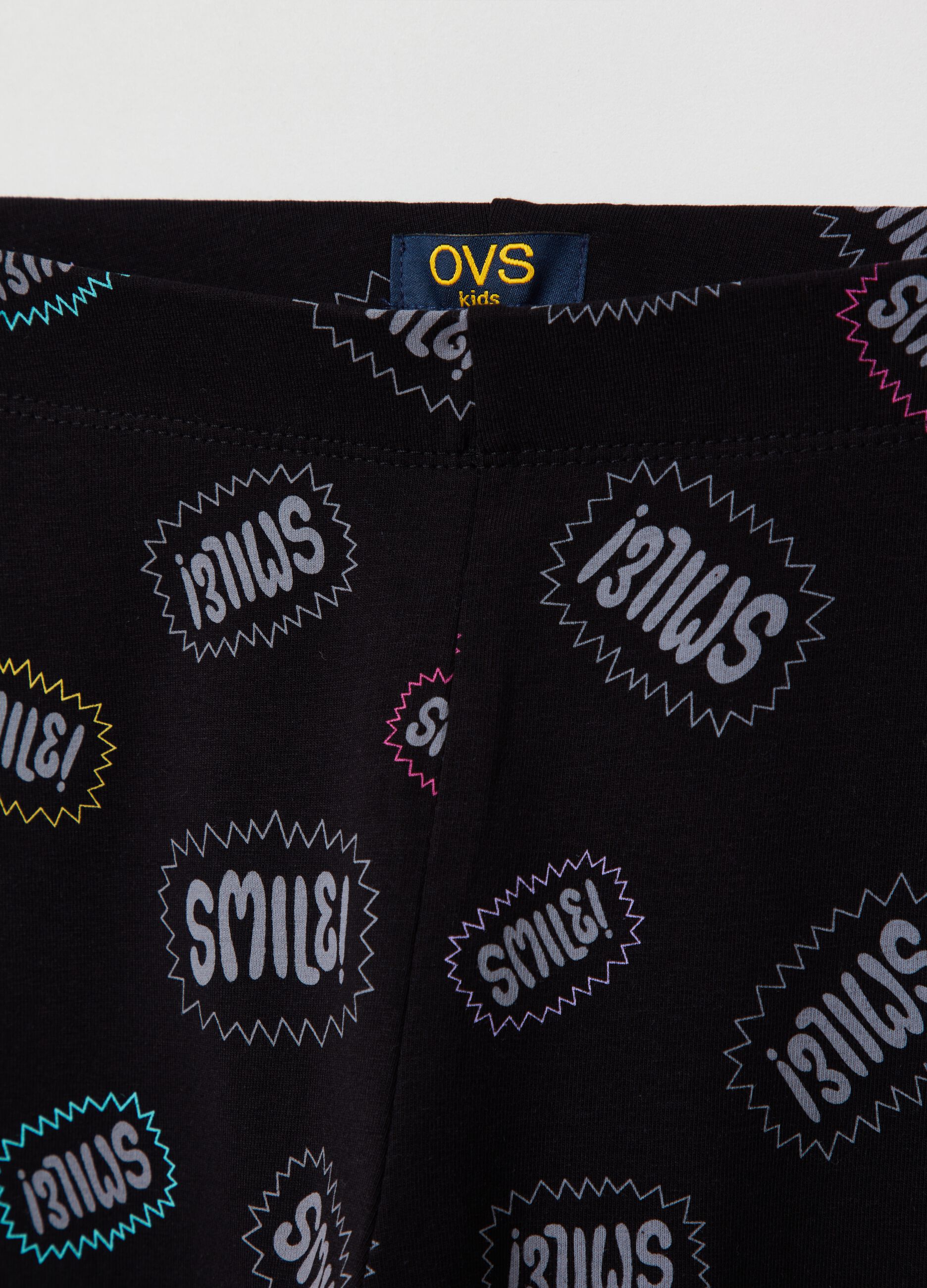 Leggings a tre quarti con stampa_2