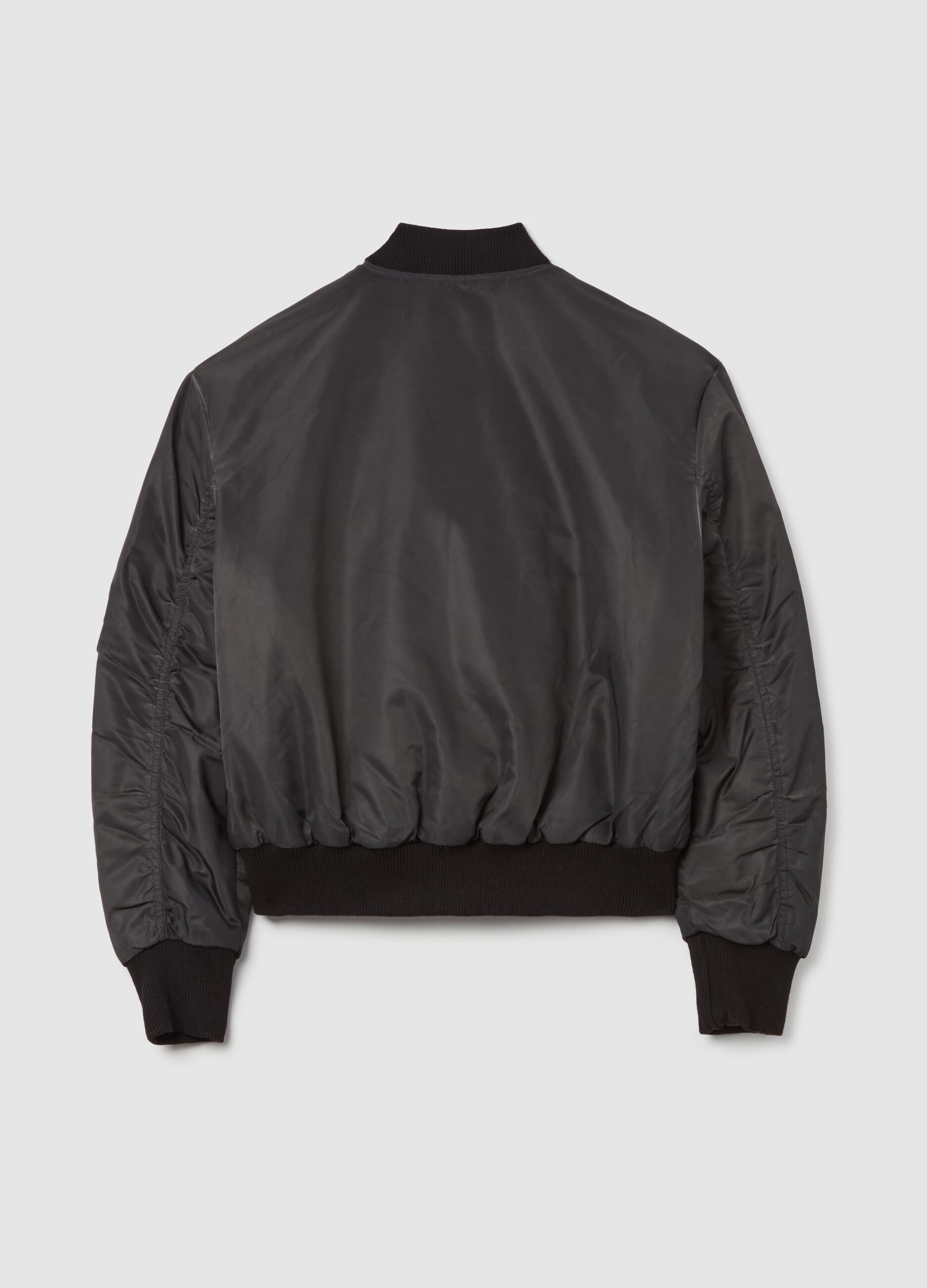 Bomber Jacket Vintage Black