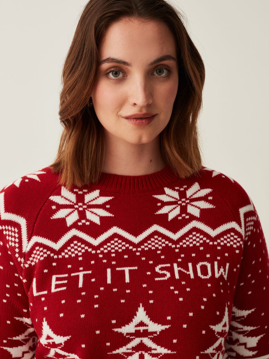 Christmas Jumper con disegno jacquard Curvy_1