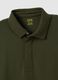 Green regular fit stretch cotton polo_5