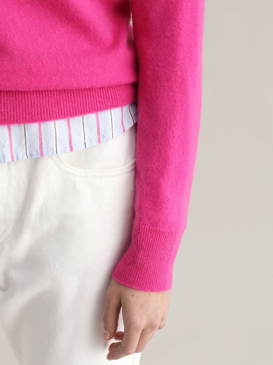 Cashmere pullover with round neck_3