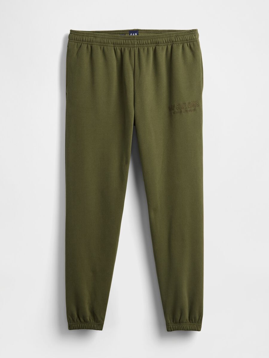 Green Cotton Blend Trousers_5
