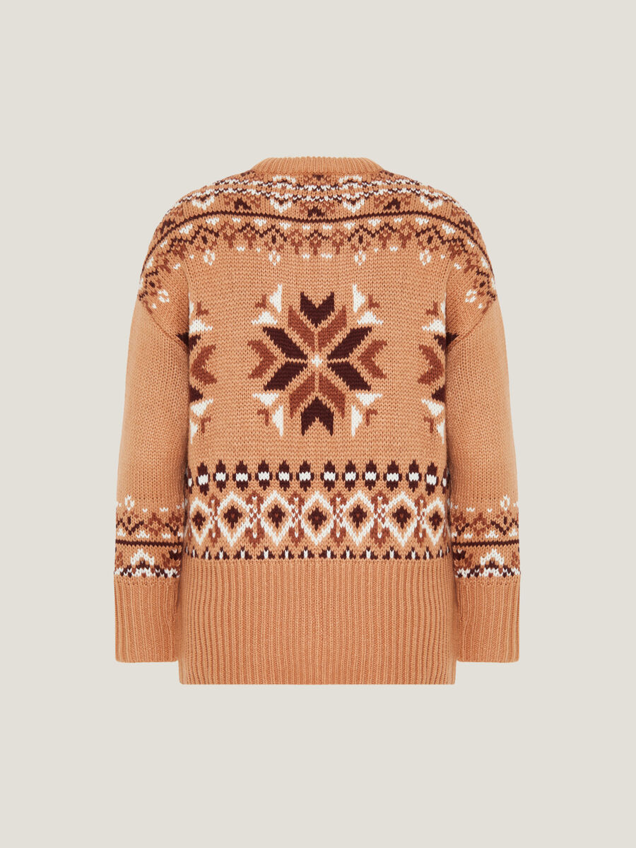 Pullover con disegno norvegese jacquard_4