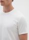 Men's White Stretch Cotton T-Shirt_2