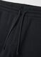 Men's Black Cotton Blend Regular Fit Joggers_5