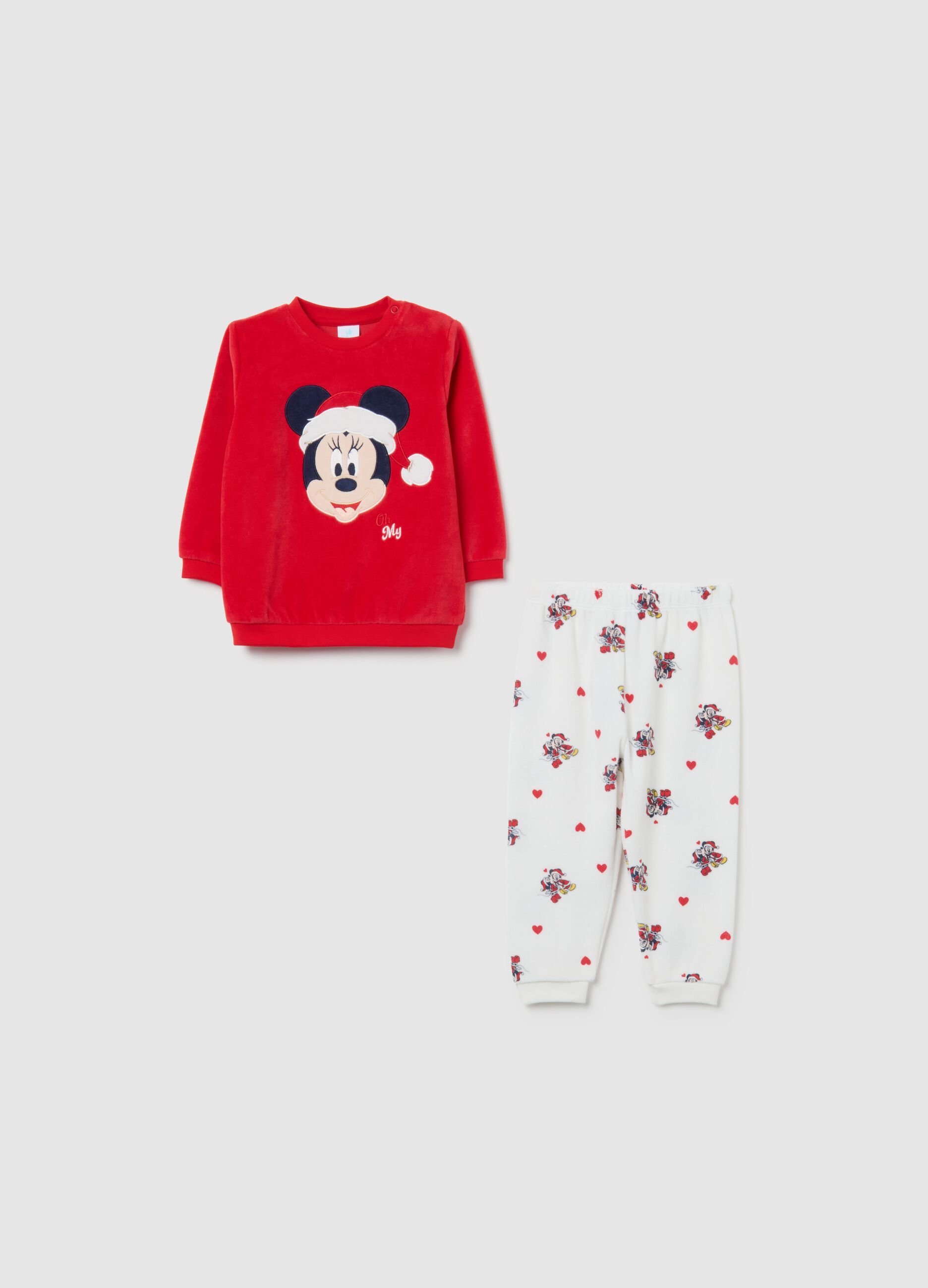 Baby girl pyjamas in multicoloured cotton blend regular fit with print