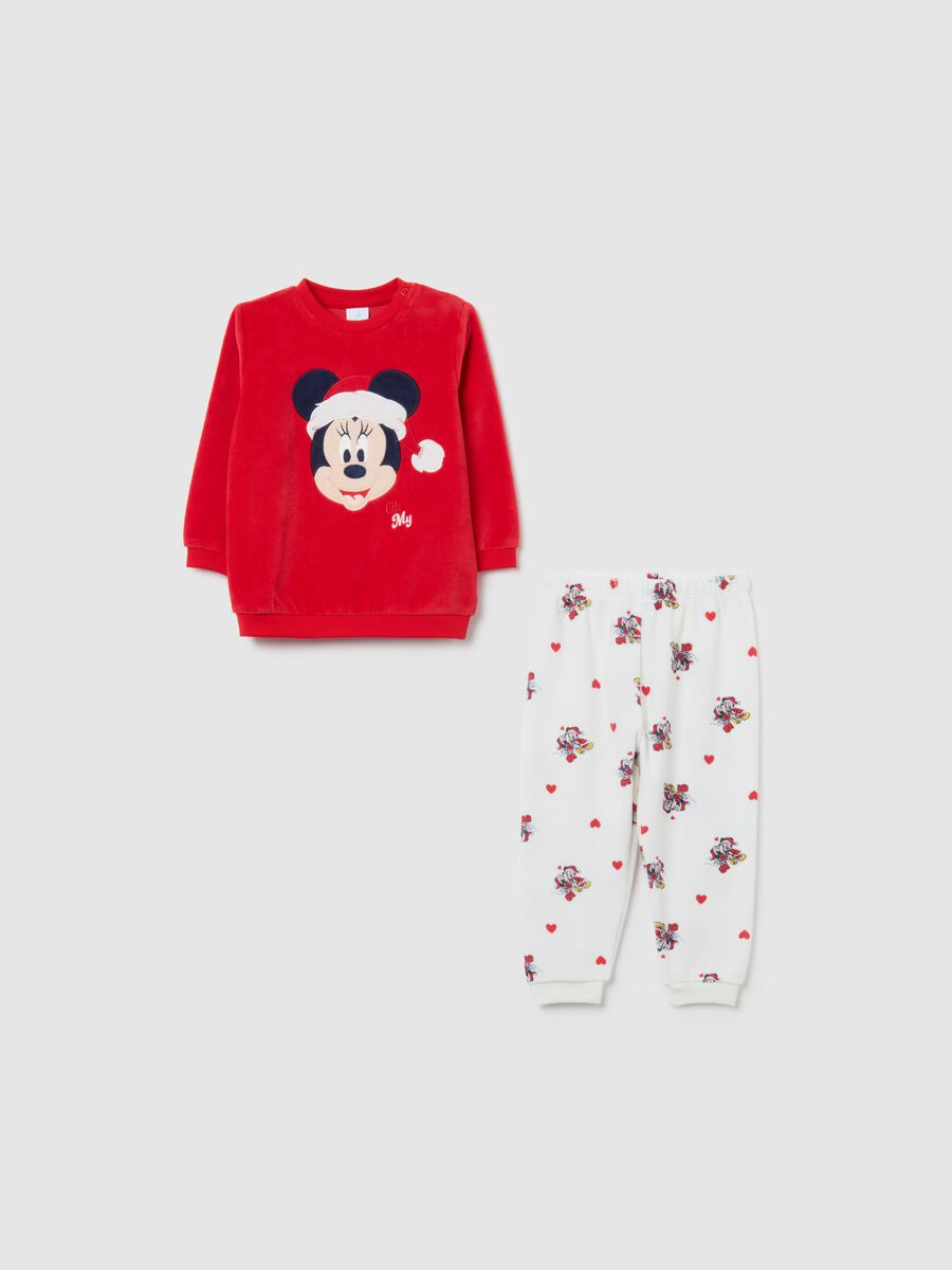 Baby girl pyjamas in multicoloured cotton blend regular fit with print_0