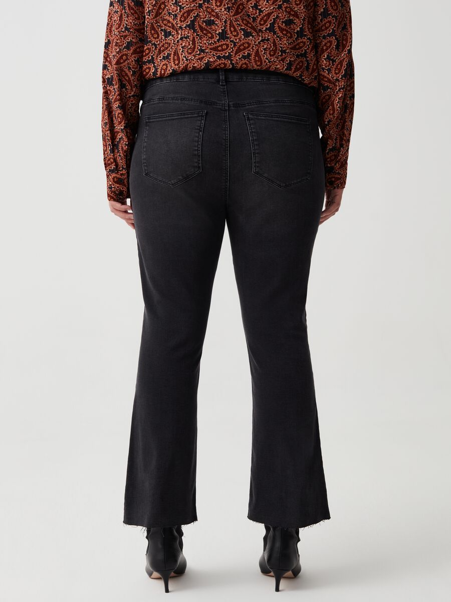 Jeans flare fit cropped Curvy_2