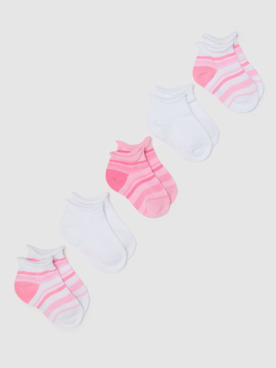 Girls' multicolour polka dot cotton socks_0
