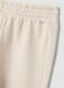 Pantaloni jogger bianchi in puro cotone per bimba_2