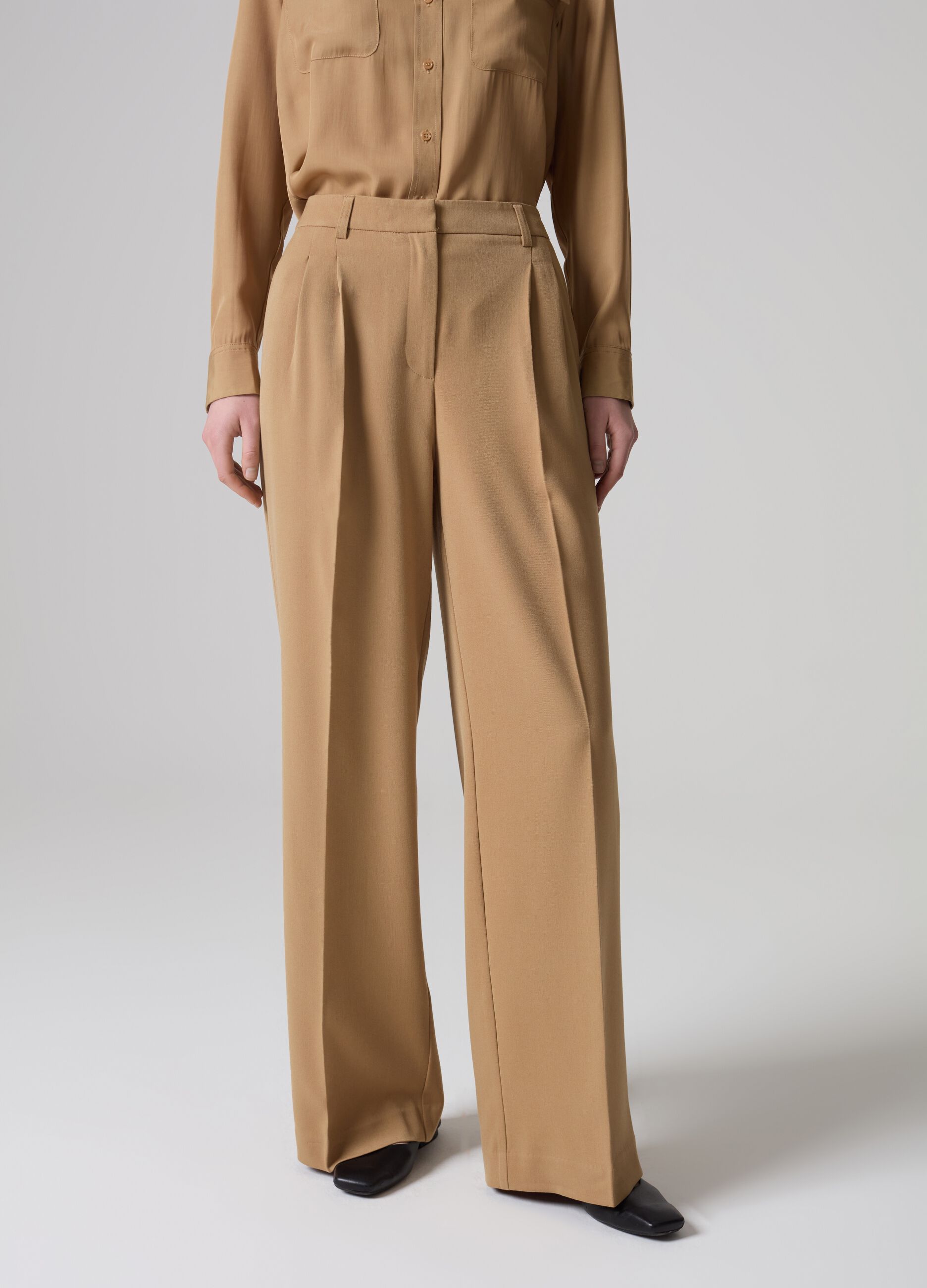 Pantaloni palazzo wide leg Contemporary