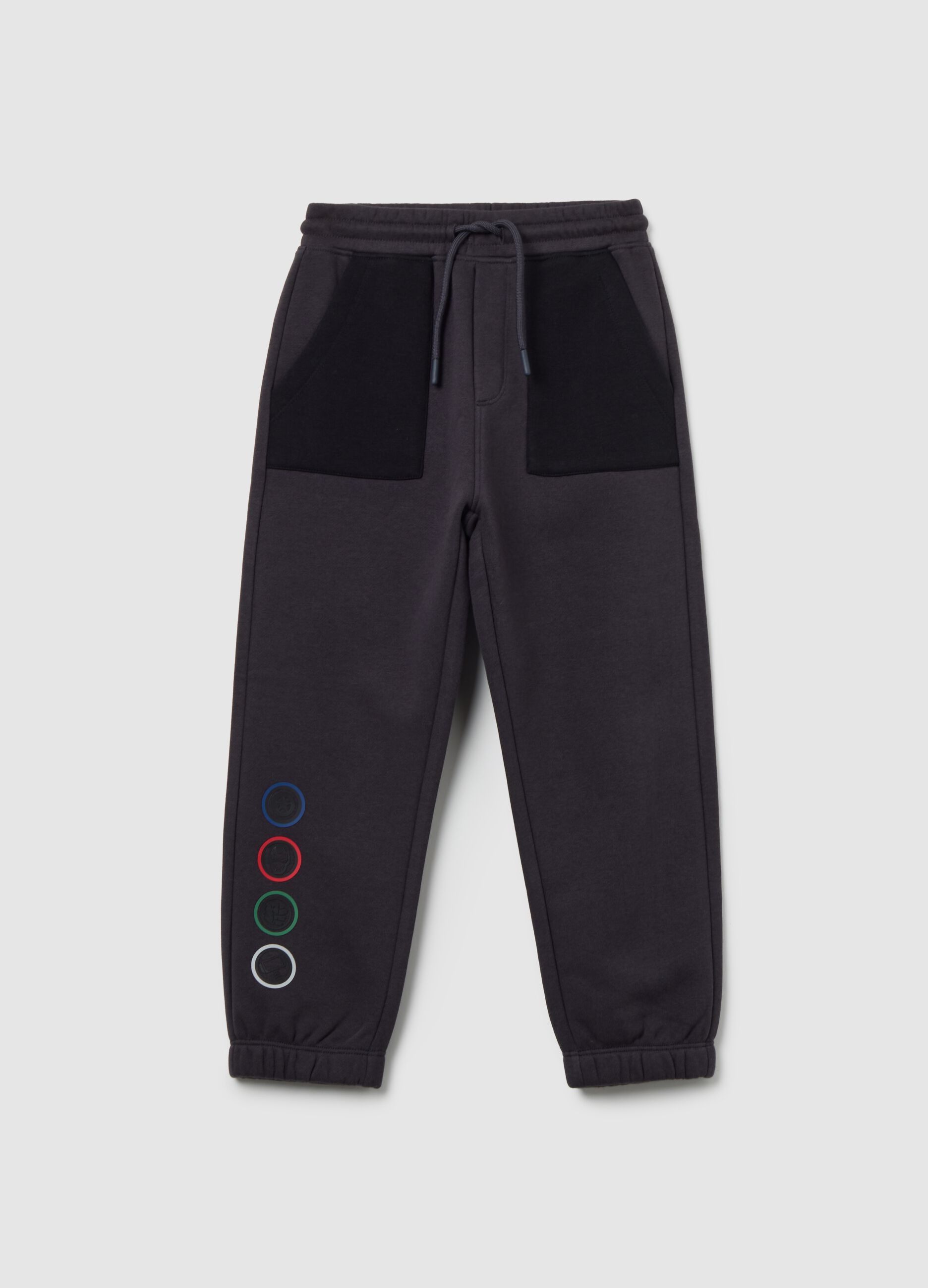 Grey Comfort Jogger Trousers