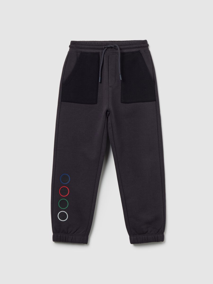 Grey Comfort Jogger Trousers_0