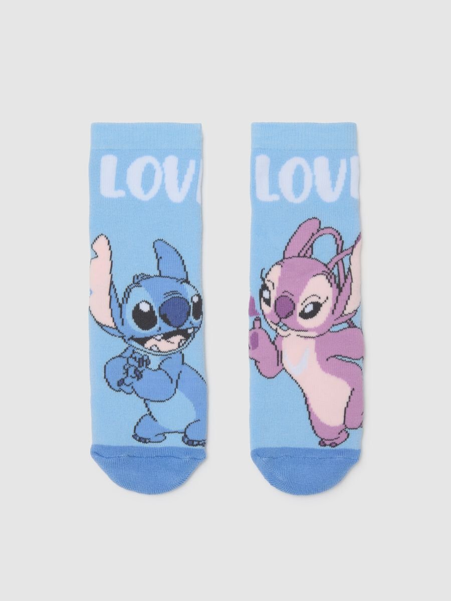 Girls' Non-Slip Multicolour Cotton Blend Socks_1