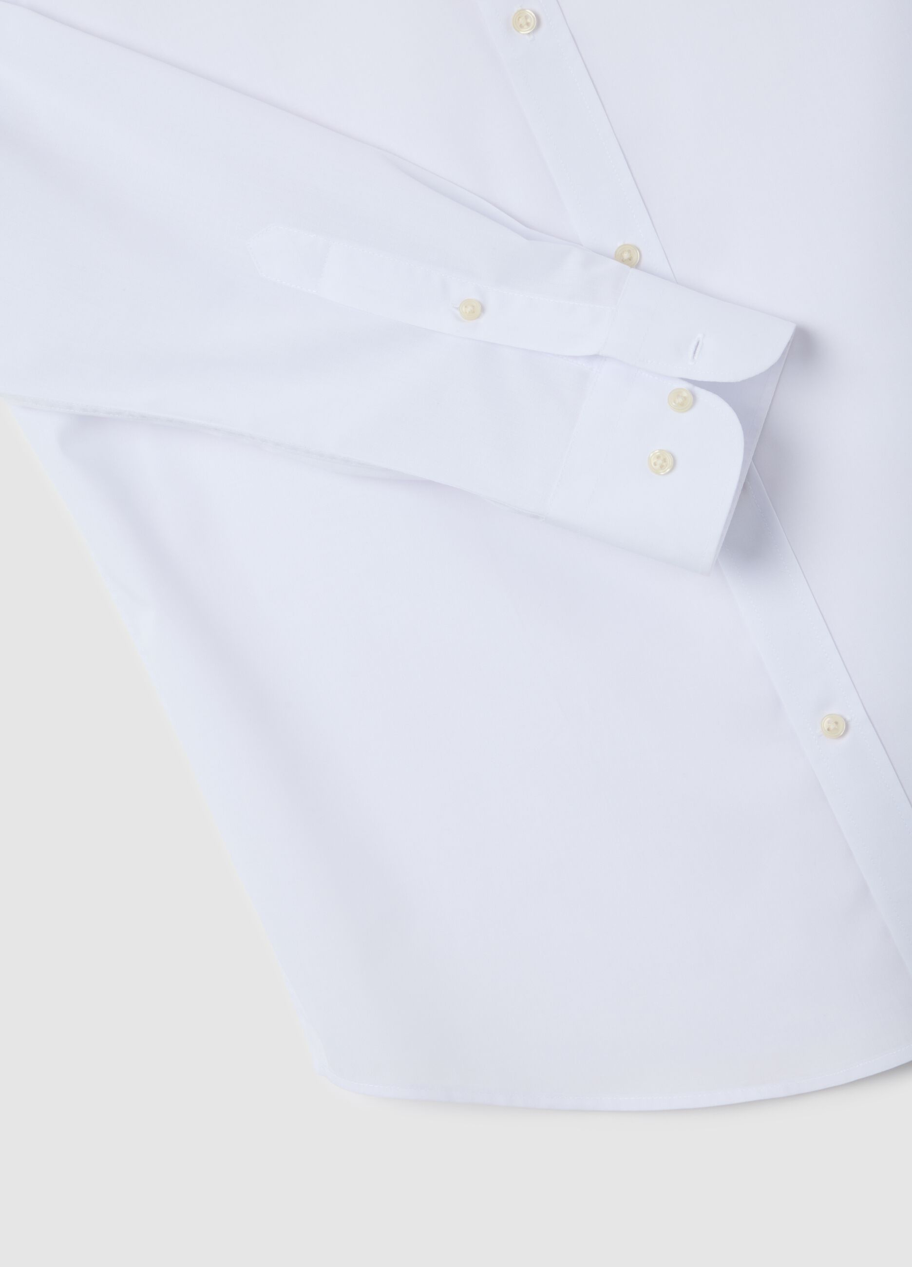 Classic White Long Sleeve Shirt