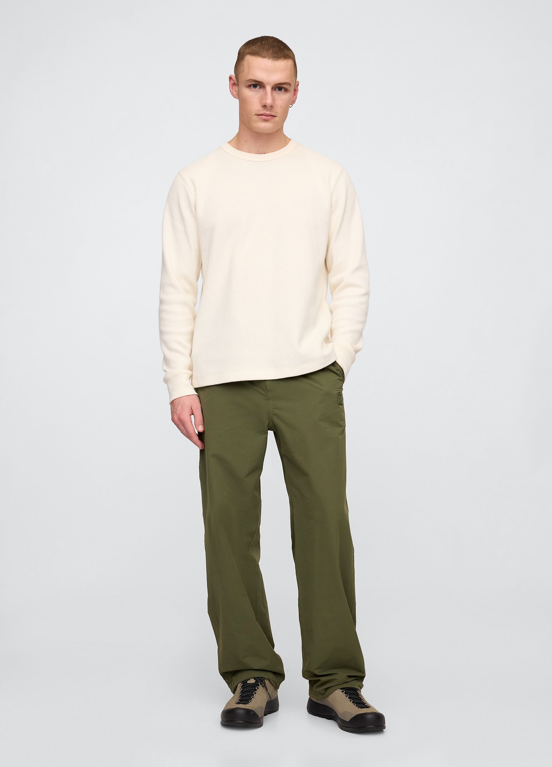 Green Regular Trousers by Gap