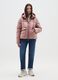 The Iconic Puffer Pink Hooded Jacket_0