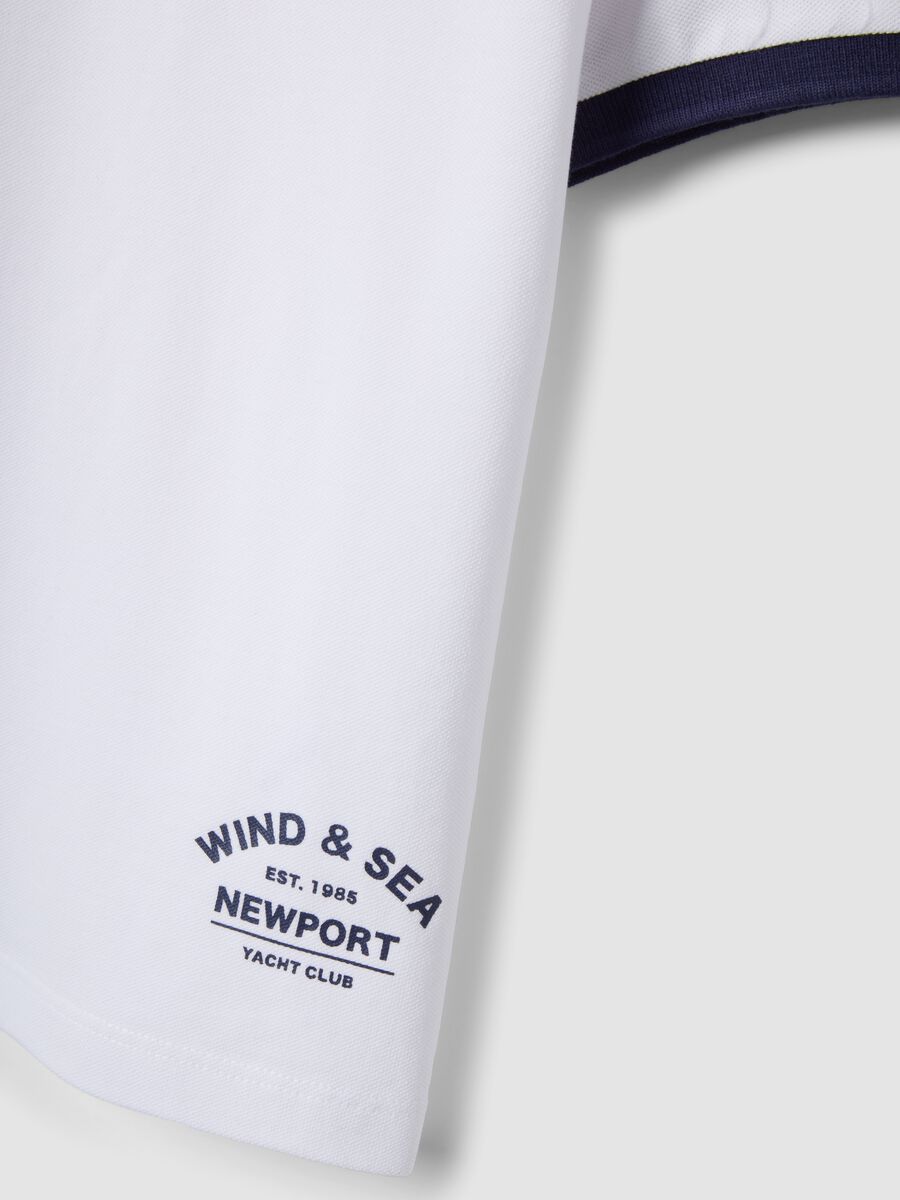 Kids&rsquo; white organic cotton T-shirt with print_2