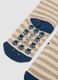 2-pack of multicolour non-slip socks in organic stretch cotton_2