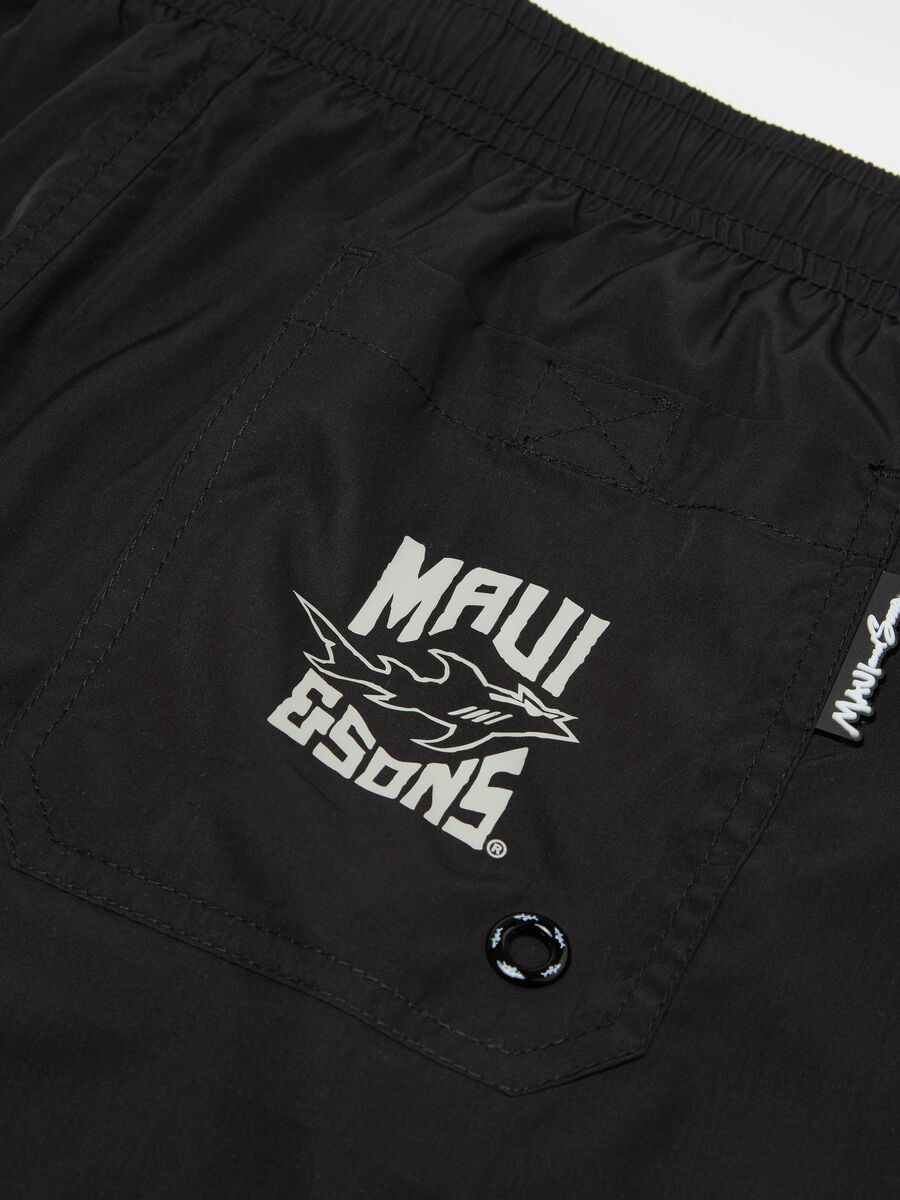 Black Maui Swim Shorts_5