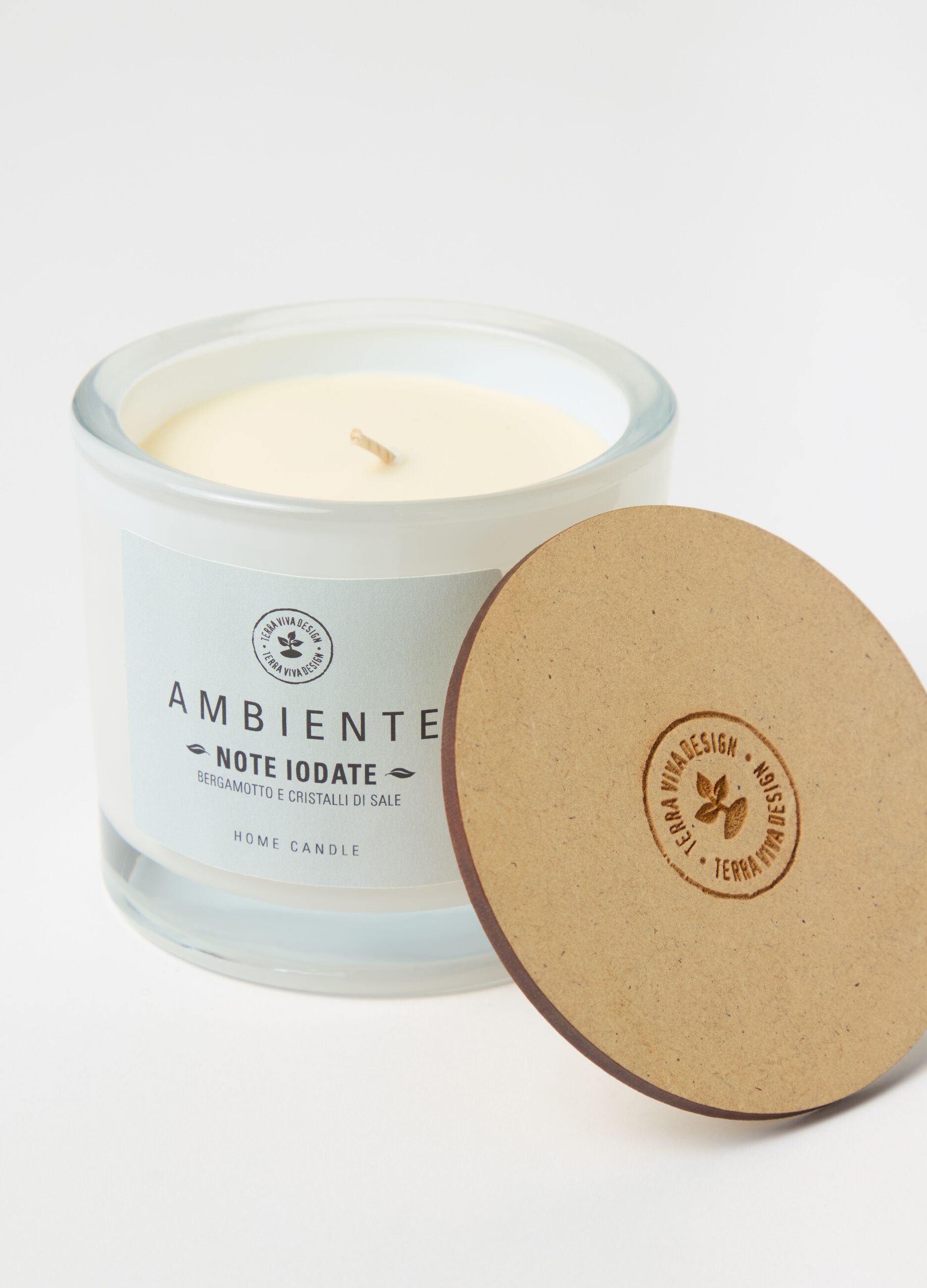Candela per ambiente "Note Iodate"