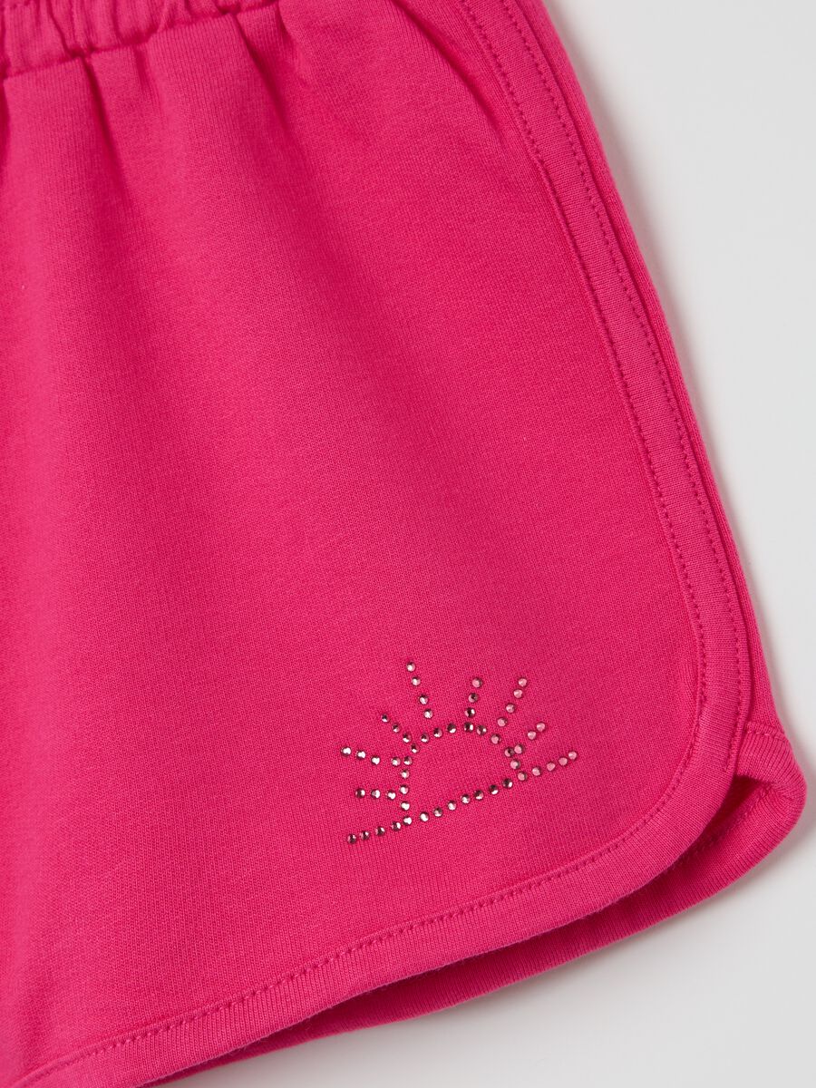 Pure Cotton Pink Shorts_3