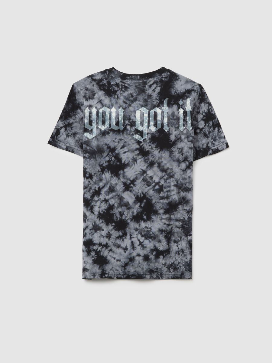 T-shirt da ragazzo in puro cotone multicolor regular fit con stampa_4