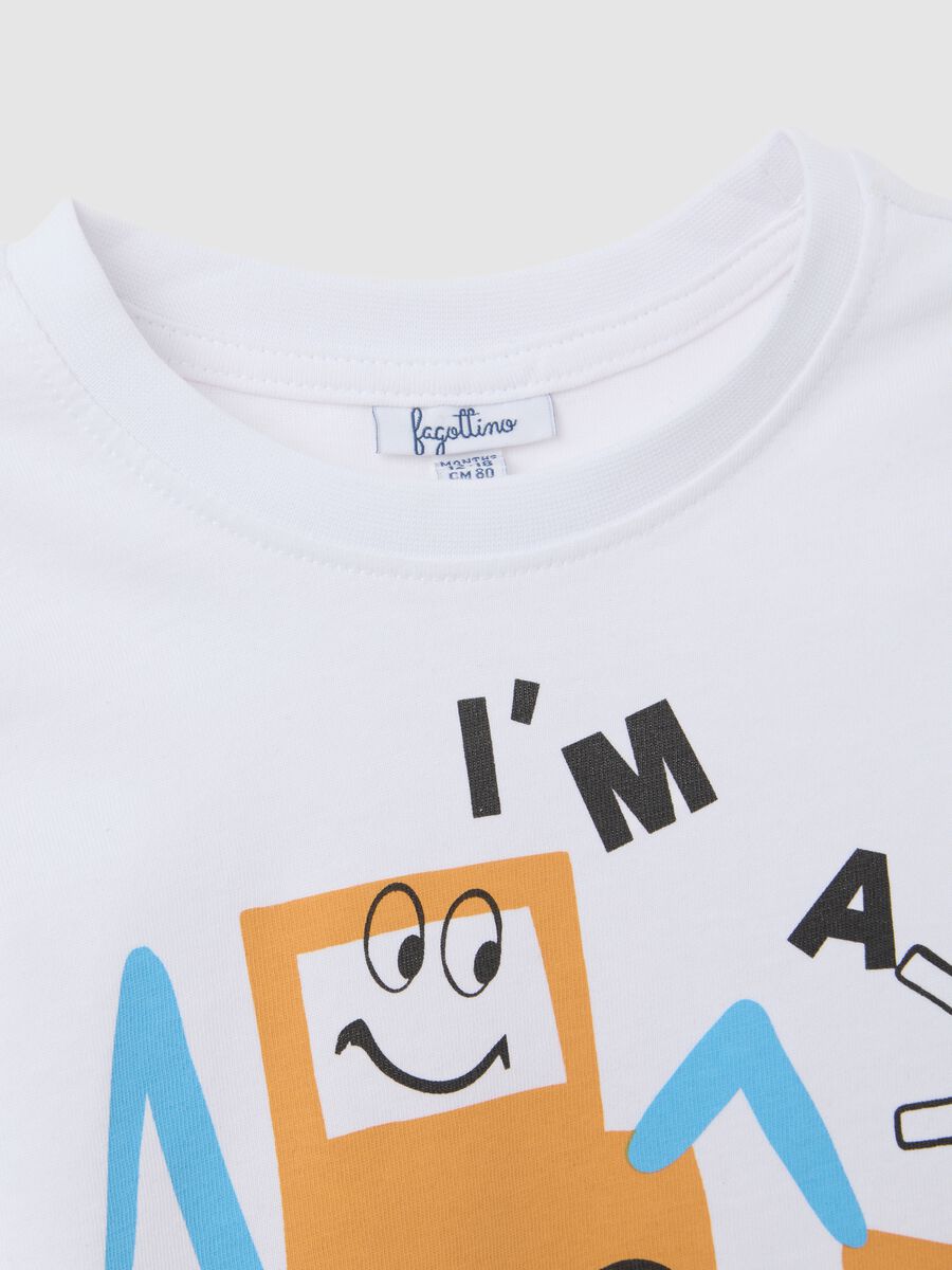 Baby T-shirt in pure cotton multicolour regular fit_2