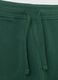 Children's green regular fit jogger trousers in pure cotton_2