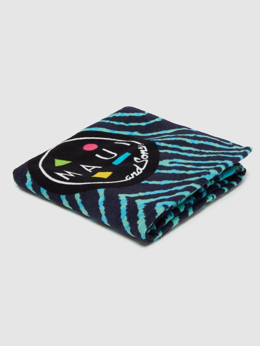Men's pure cotton multicolour towel_0