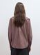 Multicolour stretch-cotton shirt with scarf collar_3